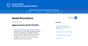 Bando Conciliamo sospeso, nessuna domanda per gli incentivi sul welfare 