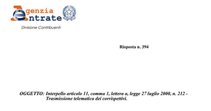 Scontrino elettronico: doppia operazione per i corrispettivi dei buoni pasto 