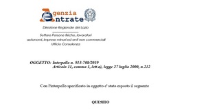 Esenzione IVA formazione: ok solo con accreditamento, il registro ASL non basta