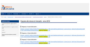 Regime forfettario: i principali interpelli del 2019