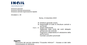 Comunicazione di infortunio, dal 17 dicembre novità sul cruscotto INAIL 