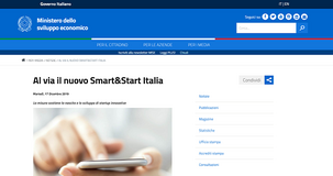 Smart&Start Italia, piano per startup innovative: domande a partire dal 20 gennaio