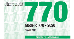 Modello 770/2020 approvato dall'Agenzia delle Entrate: scadenza e istruzioni