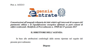 Spese ristrutturazione condomini, novità per la comunicazione 2019