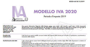 Dichiarazione IVA 2020: scadenza, istruzioni e novità