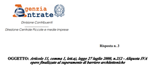 Agevolazioni disabili, quando si può richiedere l'IVA al 4% sugli ascensori?
