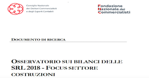 Bilanci 2018 delle SRL: l'Osservatorio della FNC