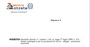 Fattura elettronica riepilogativa, obbligo di conservazione della lista delle operazioni