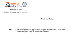 Iper ammortamento, chi può usufruirne? Esclusi gli intermediari finanziari