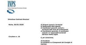 Dipendenti pubblici, istruzioni INPS su assegno di invalidità e pensione anticipata