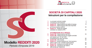 Dichiarazione dei redditi società di capitali 2020: modello e istruzioni