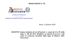 Regime forfettario 2020, esclusione da subito per dipendenti e pensionati