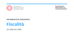 FNC e CNDCEC: pubblicata la nuova informativa periodica sulla Fiscalità