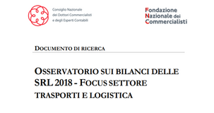 Trasporti e logistica, CNDCEC e FNC: più fatturato ma rallenta la crescita
