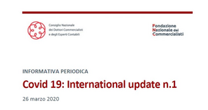 FNC e CNDCEC, nuova informativa periodica a tema coronavirus