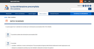 Modello 730/2020 precompilato, accesso disponibile dal 5 maggio