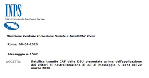 Rettifica Modello ISEE 2020, INPS: correzioni DSU con errori grazie ai CAF