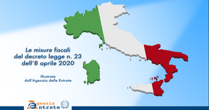 Decreto Liquidità: tutte le novità fiscali nella guida dell'Agenzia delle Entrate