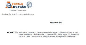 Regime forfettario, oltre 30.000 euro con redditi non ordinari: nessun ostacolo