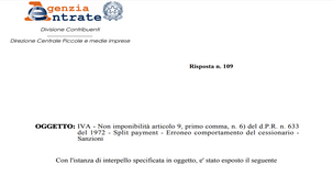 Split payment IVA: le sanzioni per errori nelle fatture