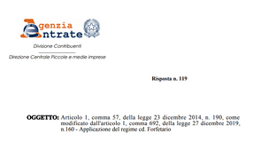 Regime forfettario e residenza all'estero: linea rigida sui requisiti per l'accesso