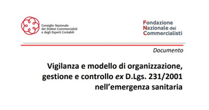Coronavirus, le istruzioni FNC e CNDCEC per gli organismi di vigilanza delle imprese