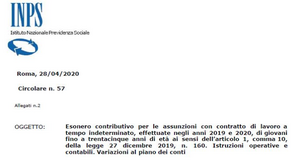 Agevolazioni assunzioni under 35 per i datori di lavoro: istruzioni operative INPS