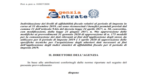 ISA: provvedimento dell'Agenzia delle Entrate tra conferme e novità 
