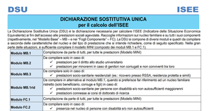 DSU ai fini Isee 2017: modello, istruzioni e novità