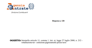 Rottamazione ter cartelle, la pace fiscale blocca i pignoramenti presso terzi