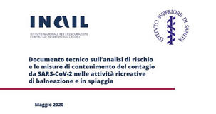 Fase 2 sicurezza in spiaggia: arrivano le indicazioni INAIL e ISS in vista dell'estate