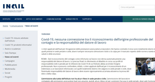 Infortunio Covid, in quali casi il datore di lavoro rischia sanzioni penali?