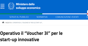 Bando "Voucher 3I" per startup innovative: domande a partire dal 15 giugno 2020