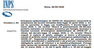 Proroga INPS, le scadenze rinviate dalle misure del Governo per il Coronavirus