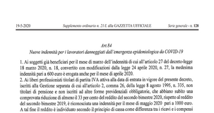 Fondo perduto o indennità per i lavoratori: a maggio percorsi separati per imprenditori e professionisti. Il rebus del calo del reddito