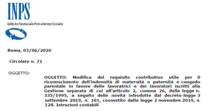 Congedo parentale, maternità, paternità e gestione separata INPS: i contributi richiesti