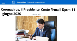 DPCM Conte 11 giugno 2020, Fase 3: nuove riaperture dal 15 giugno