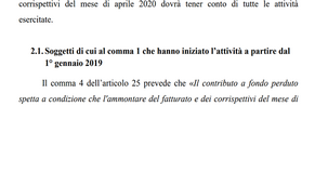Contributo a fondo perduto per lavoratori dipendenti e pensionati: i chiarimenti dell'Agenzia delle Entrate