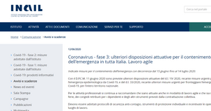 Fase 3, INAIL: le nuove misure di sicurezza del dpcm dell'11 giugno