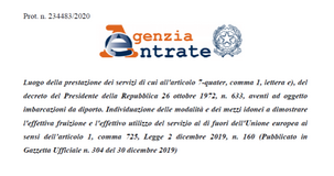Imbarcazioni da diporto fuori dall'UE: il provvedimento AdE