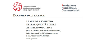 FNC e CNDCEC, l'analisi delle misure di liquidità delle imprese