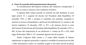 Le sanzioni sugli indebiti contributi a fondo perduto
