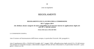 La Sas in difficoltà ed il fondo perduto