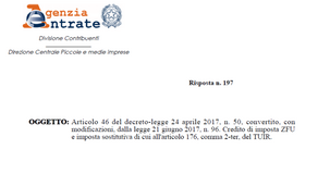 Terremoto centro Italia, come utilizzare il credito d'imposta ZFU