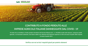 Domanda contributi a fondo perduto, CIA a supporto delle imprese agricole
