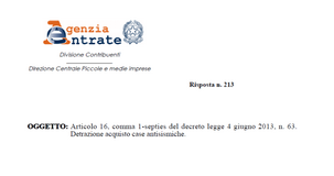 Sismabonus, per la detrazione l'impresa deve essere proprietaria dell'immobile