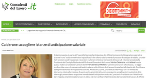 Dall'INPS esito negativo per le richieste di anticipo della cassa integrazione