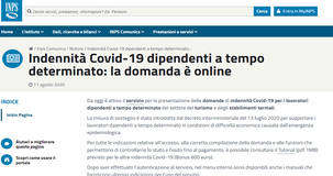 Bonus 600 euro dipendenti a tempo determinato del turismo: requisiti e domanda INPS 