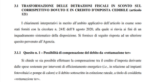 Bonus casa 2020, credito d'imposta non compensabile con la rottamazione ter