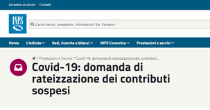 Contributi INPS sospesi, domanda rateizzazione in scadenza il 16 settembre 2020